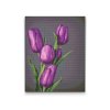 Diamantové malování - Fialové tulipány