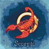 Maľovanie podľa čísiel - Škorpión/Scorpio