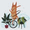 M11_Maľovanie_podľa_čísiel_-_Ilustrácia_-_Líška_na_jednokolke