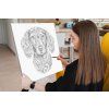 Bodkovanie_Mandala_pes_Jazvecik_M9