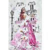 Maľovanie podľa čísiel - Kráska pri katedrále Notre Dame
