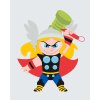 Maľovanie podľa čísiel - Avengers, Thor