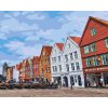 Maľovanie podľa čísiel - Bryggen, Nórsko 2