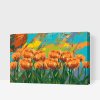 Maľovanie podľa čísiel - Maľované tulipány