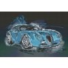 Diamantovanie podľa čísiel - Wiesmann GT MF4