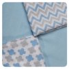 Bambusové ubrousky XKKO BMB 30x30 Scandinavian Baby Blue MIX
