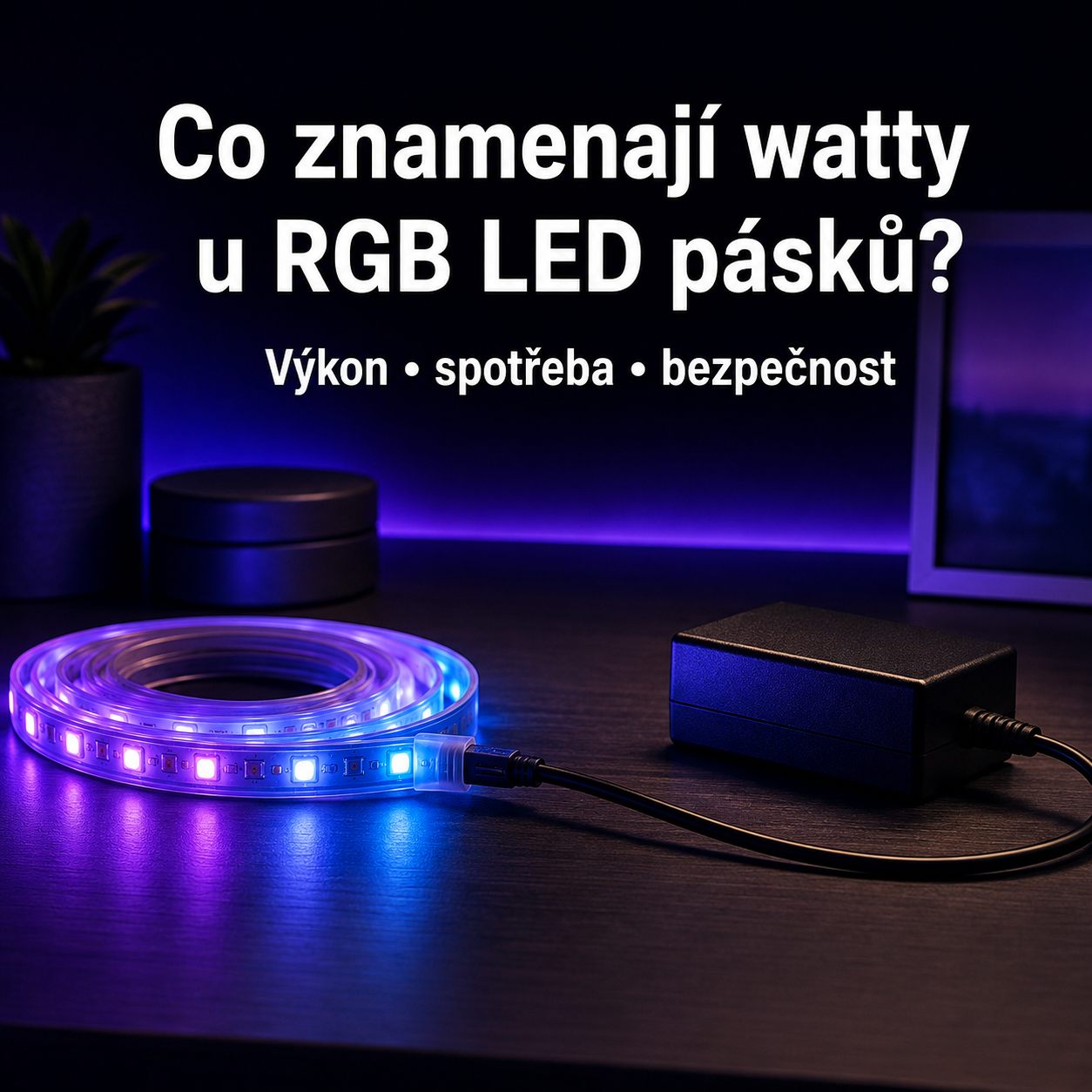 Co znamenají watty u RGB LED pásků a mohou být nebezpečné?