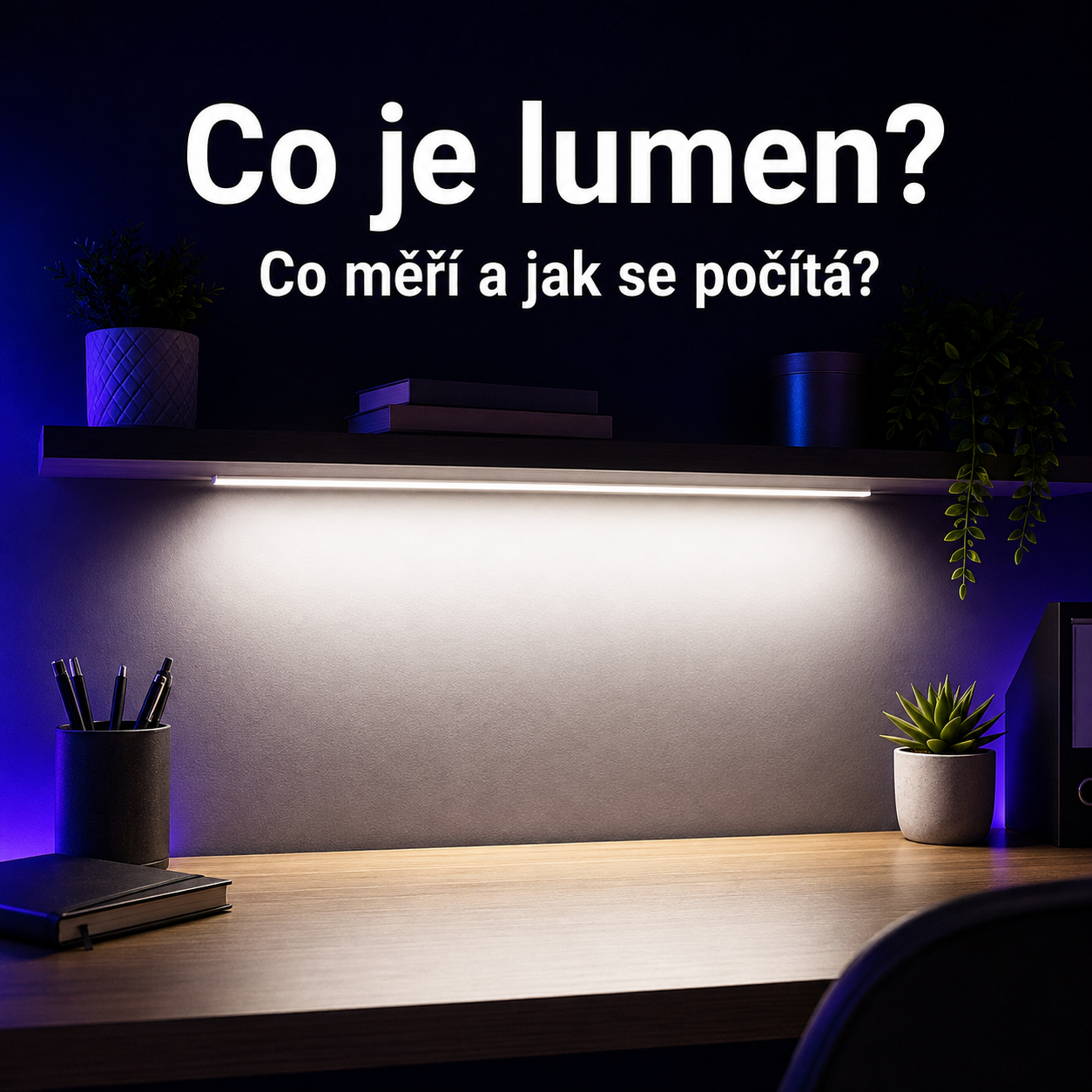 Co je lumen, co měří a jak se počítá?