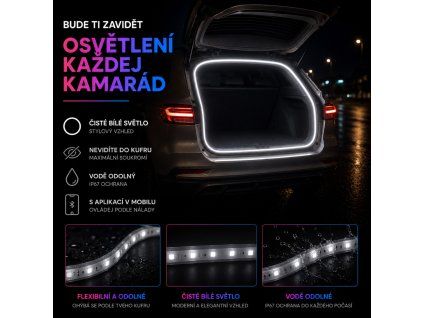 led kufr bílí 1