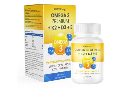 Omega 3 Premium + K2 + D3 + E