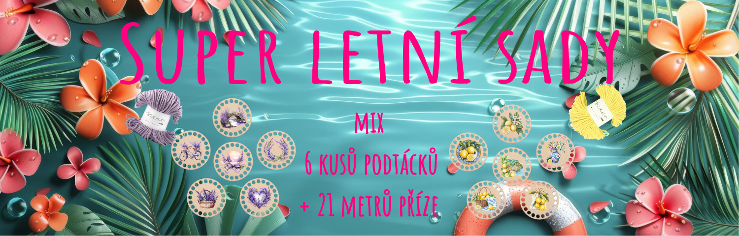Super letní sady na háčkování