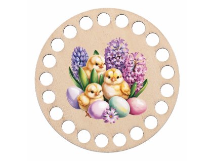 Dno na hackovani kruh 12cm