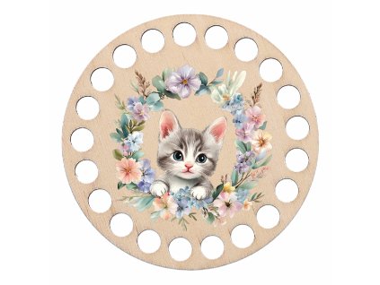 Dno na hackovani kruh 12cm 5