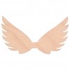 Dřevěná křídla na macramé andílky- plní vyšší