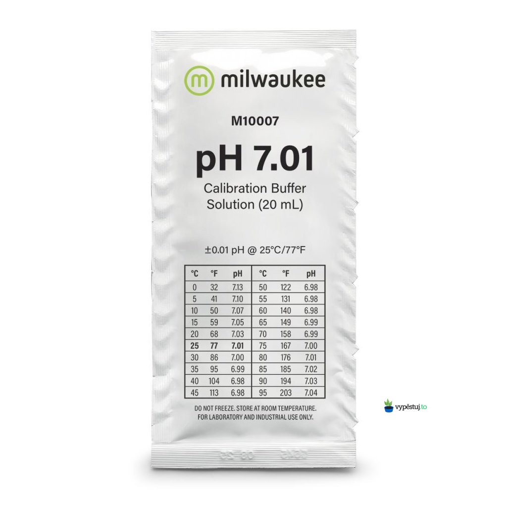 Kalibrační roztok Milwaukee pH 7,01 - 20ml