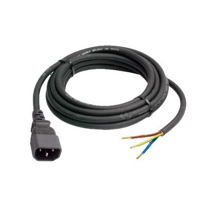 Kabel 2 m s IEC konektorem pro zapojení stínidla plug and play