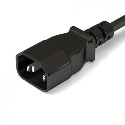 Kabel 4m s IEC konektorem samec a volným zakončením