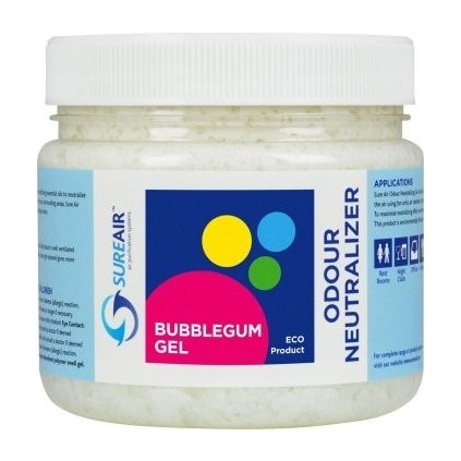 Sure Air Gel Objem: 1kg Bubblegum