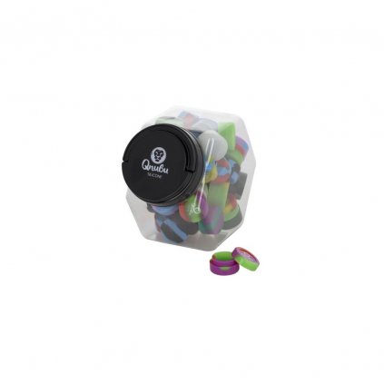 Qnubu Rosin Silikonové pouzdro 5ml (mix barev) BOX 50 KS