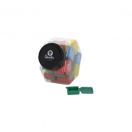 Qnubu Rosin Silikonové pouzdro 9ml (mix barev) BOX 35 KS