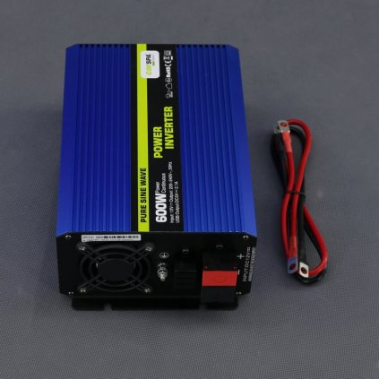 SI304 - 12V/ 230V 600W měnič napětí, čistá sinusovka