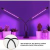 611 2 led osvetleni pro rostliny s klipsem a casovacem 20w