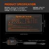 imgi 24 Specifications 21x52cm heating mat