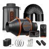spider farmer 102mm inline ventilator 348m3 h uhlikovy filtr (15)
