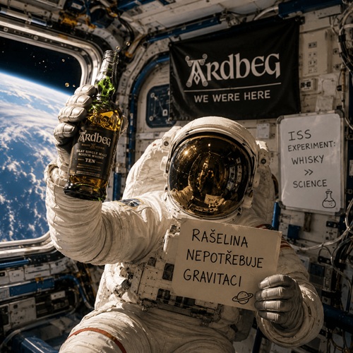 Whisky Ardbeg ve vesmíru: když rašelina opustila Islay