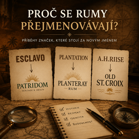 Proč se známé rumy přejmenovávají? Příběhy značek Patridom, Planteray a Old St. Croix