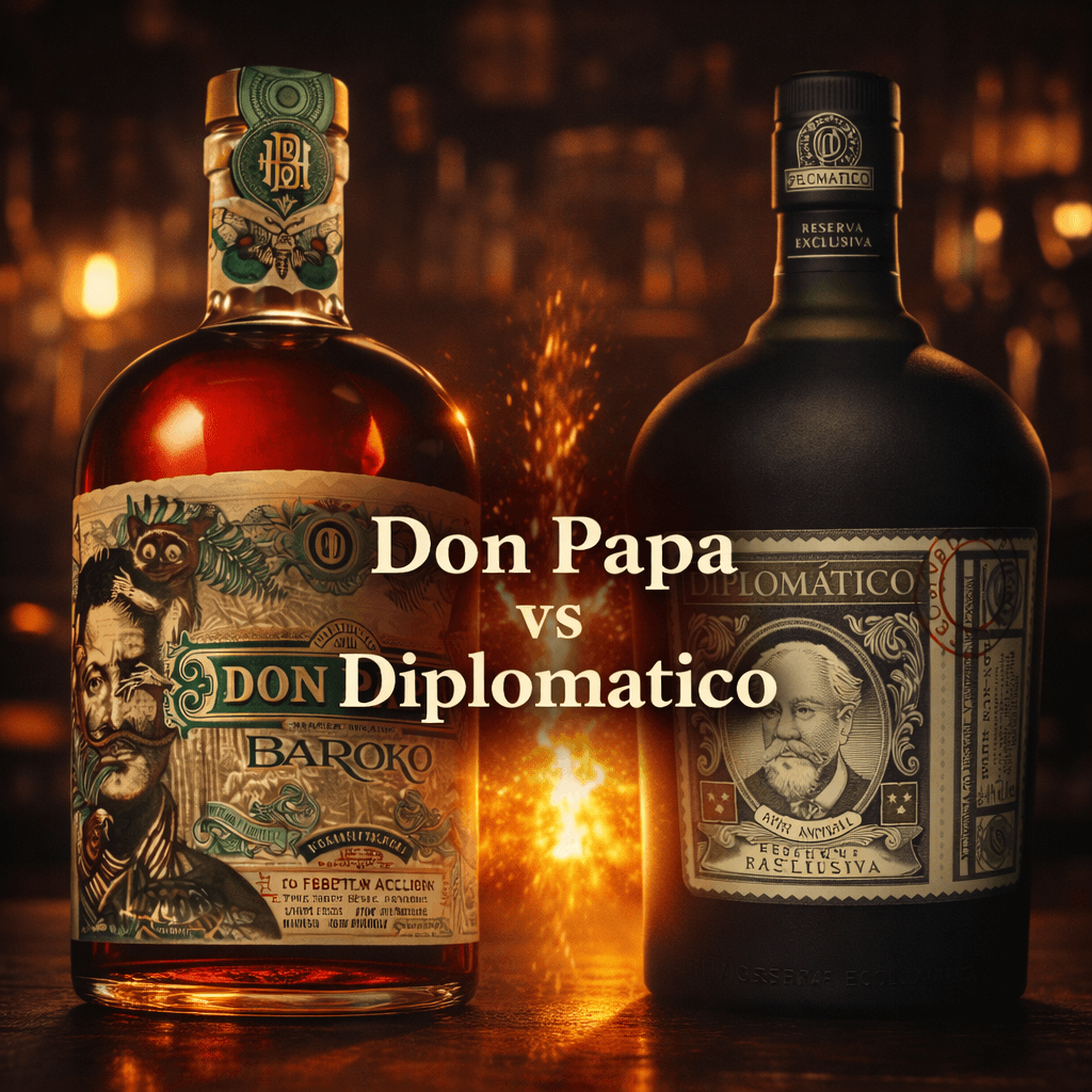 Don Papa vs Diplomatico: sladký rum nebo vyvážený styl?