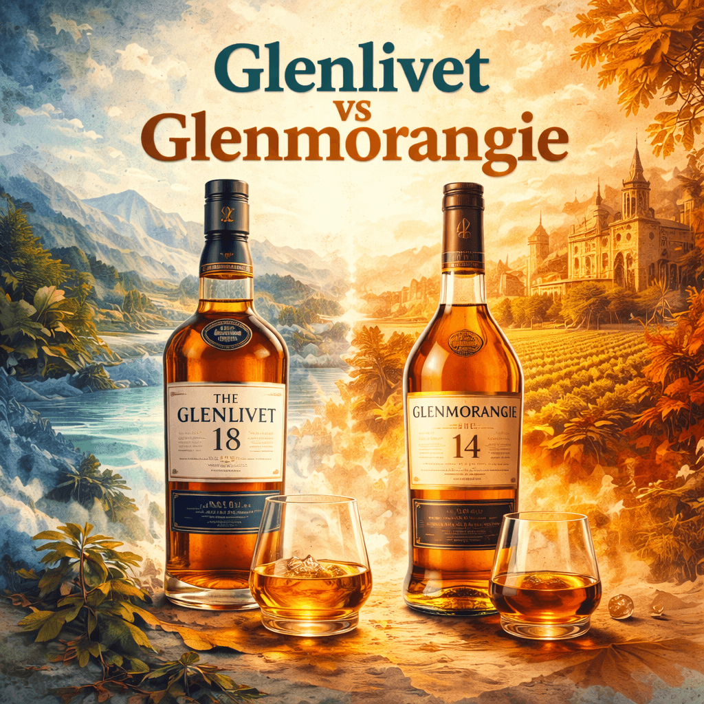 Glenlivet vs Glenmorangie: jemnost vs elegance