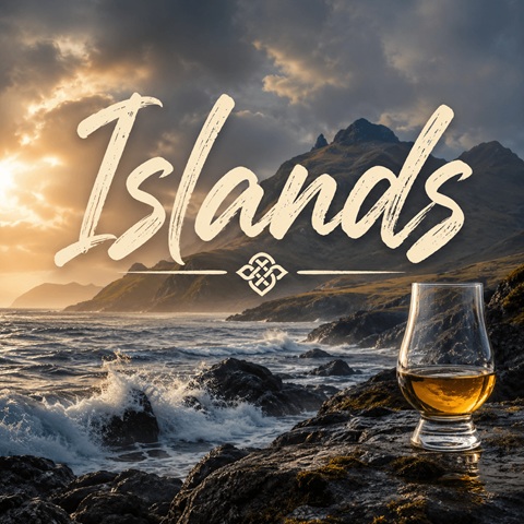 Whisky z ostrovů: moře, vítr a nejsvobodnější chutě Skotska