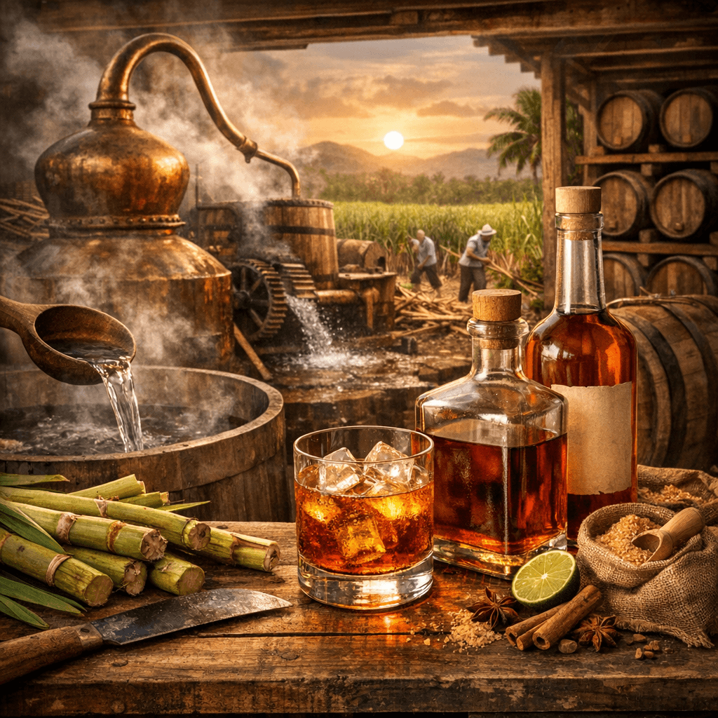 Jak se vyrábí rum