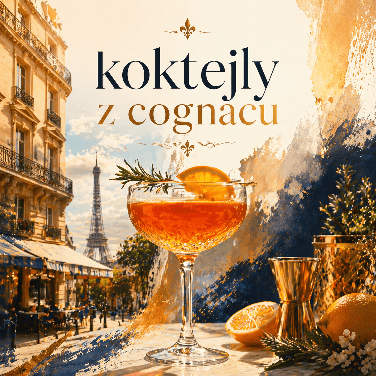 Nejlepší koktejly z koňaku: 3 klasiky, které skutečně fungují