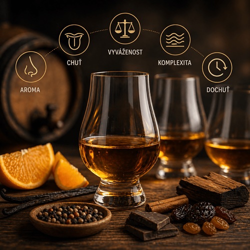 Aromatický profil, dochuť a komplexita: jak chutná kvalitní alkohol
