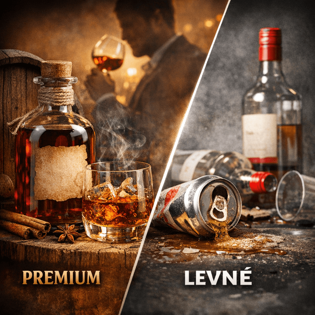 Prémiový alkohol vs. mainstream: proč lidé přechází na kvalitu