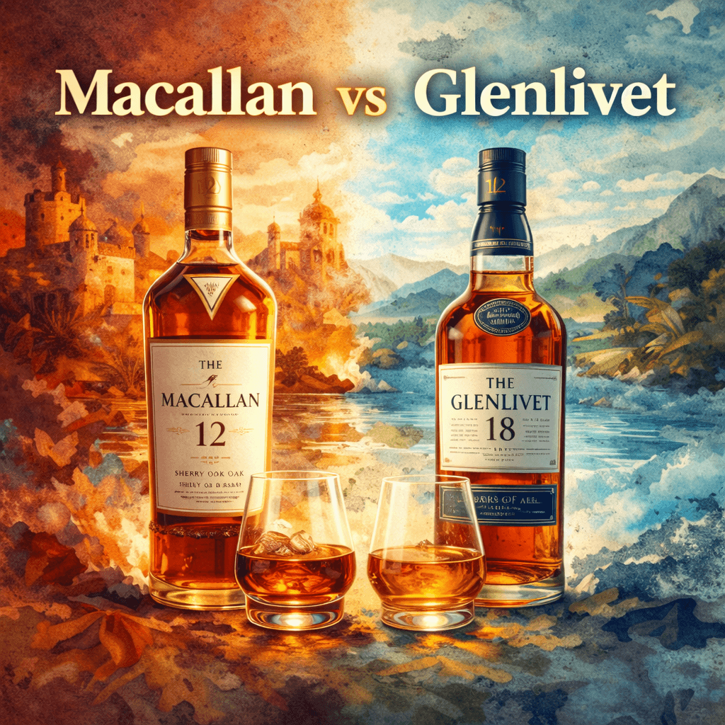 Macallan vs Glenlivet: která whisky je lepší?