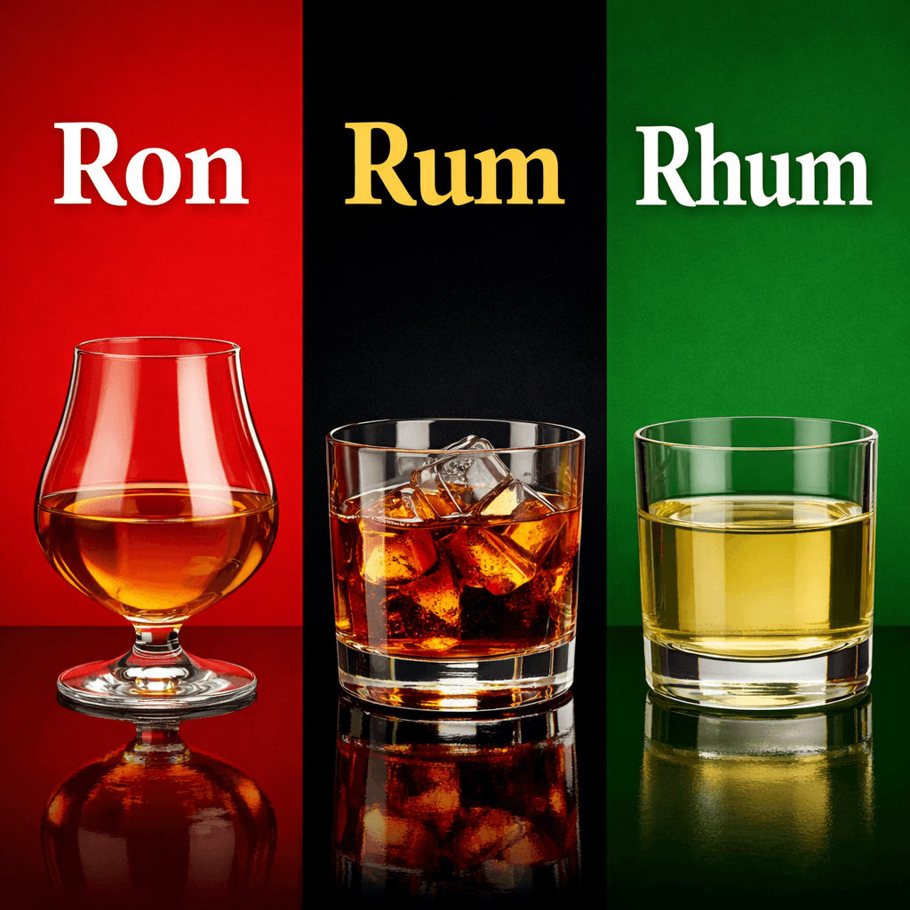 Ron, rum, rhum: tři názvy, jeden svět? Ve skutečnosti úplně jiný příběh
