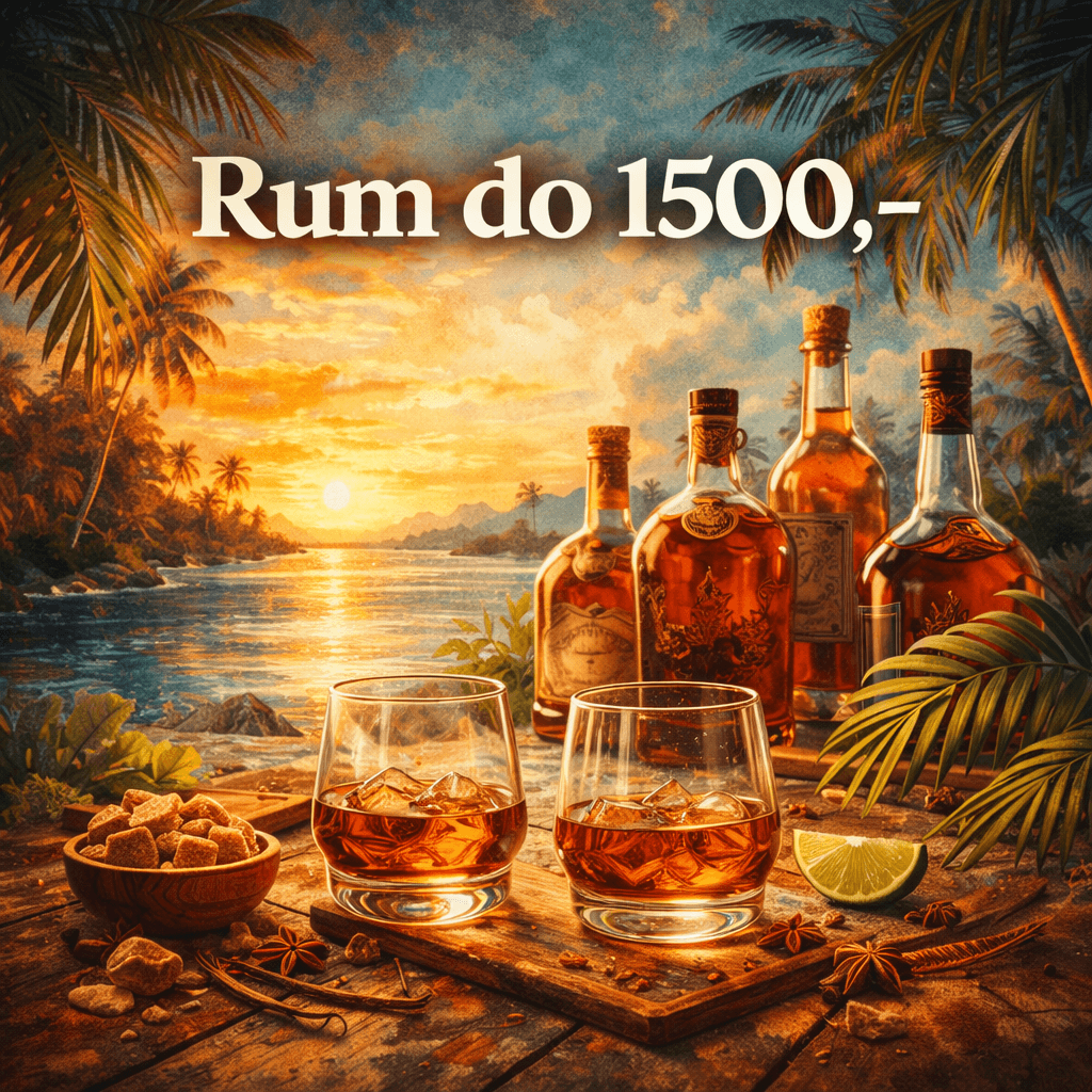 Nejlepší rum do 1500 Kč: kde začíná skutečný výběr