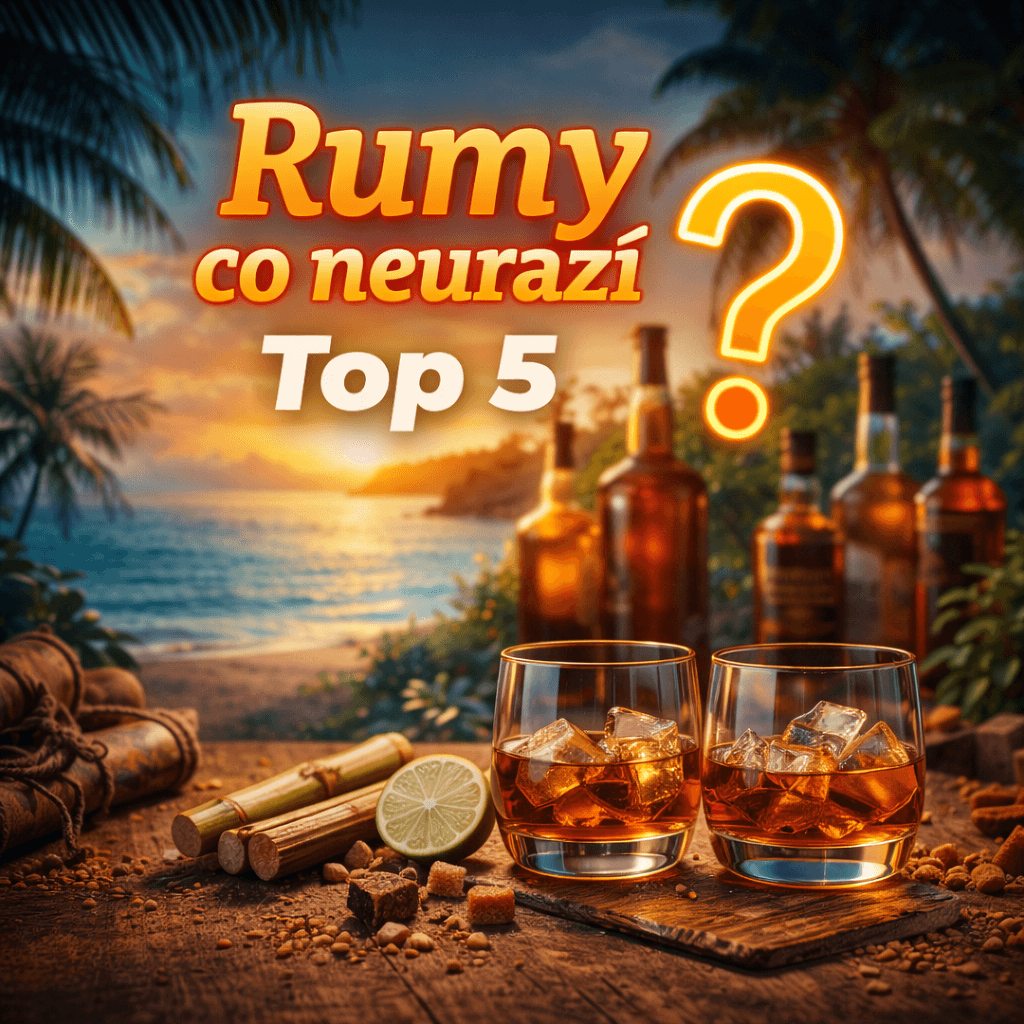 Top 5 rumů, které neurazí žádného hosta