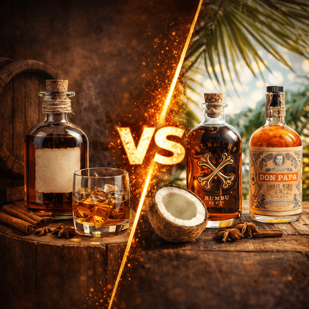Ochucené rumy vs. tradiční rum: kdo vlastně vyhrává?