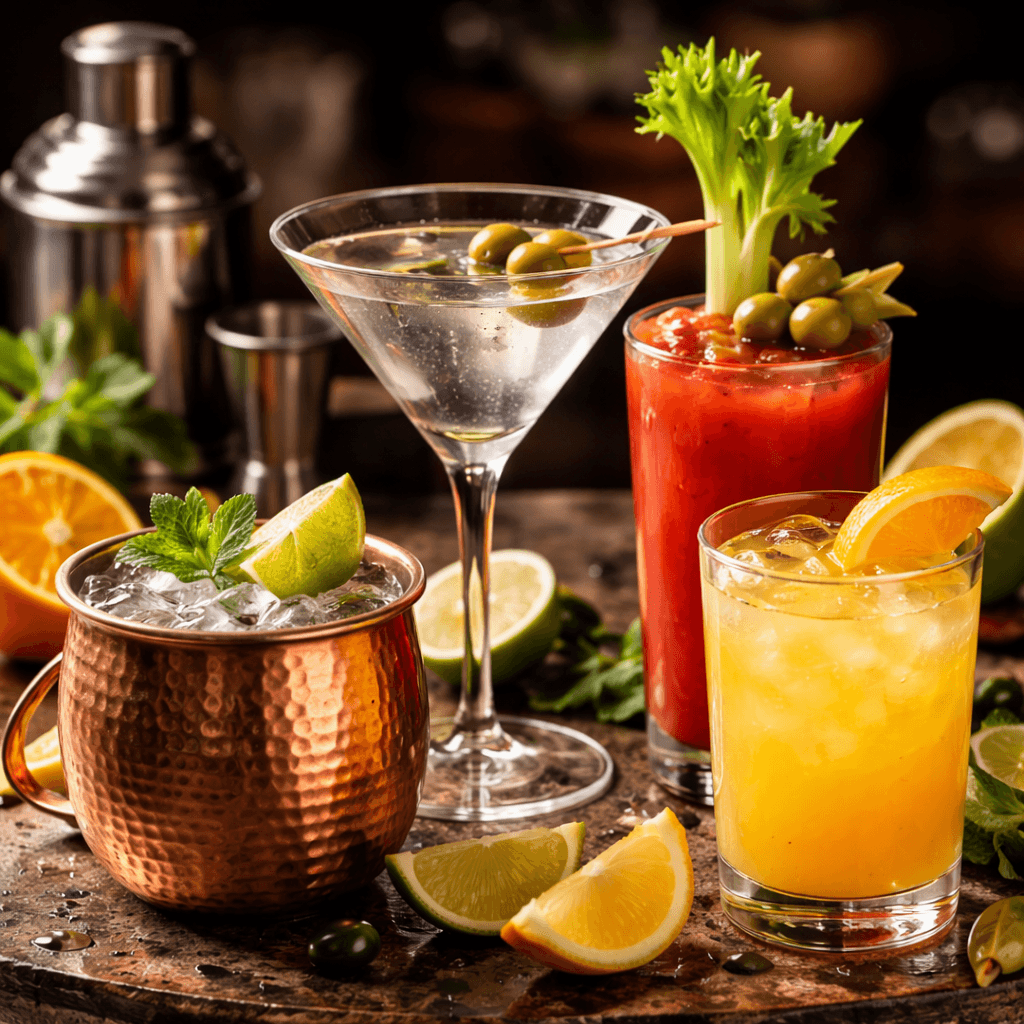 Koktejly z vodky: nejlepší recepty, nejsilnější drinky a jakou vodku vybrat
