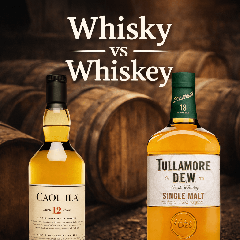 Whisky vs whiskey: jaký je rozdíl a proč na tom záleží
