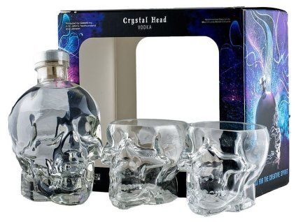 Crystal Head se skleničkami 0,7 l