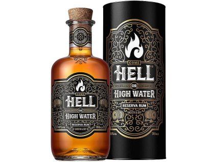 Hell or High Water Reserve Panama rum 40% 0,7 l