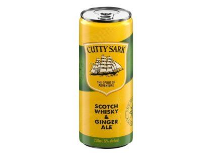 Cutty Sark Scotch Whiskey & Ginger Ale 0,25 l