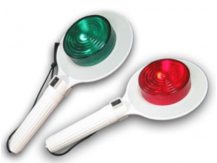 Zastavovací terč - svítící oboustranný LED