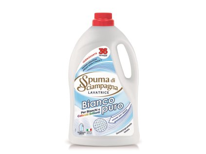 0032227 spuma di sciampagna lavatrice 36 lavaggi bianco puro
