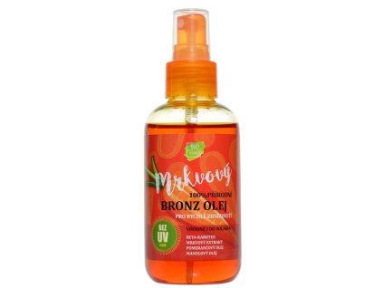 126422 mrkvovy bronz olej bez uv filtrov s betakarotenom pre rychle zhnednutie 150 ml vypredaj poslednych 9ks
